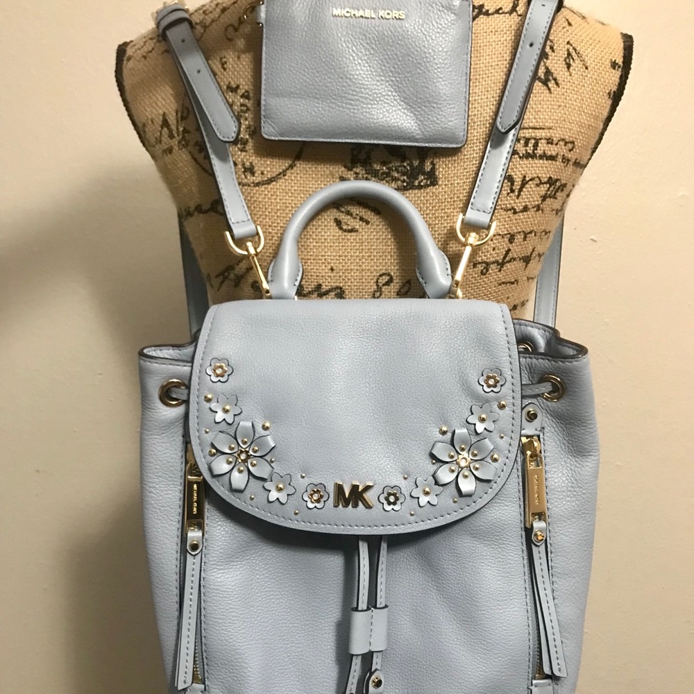 Michael Kors Evie Backpack & Wallet